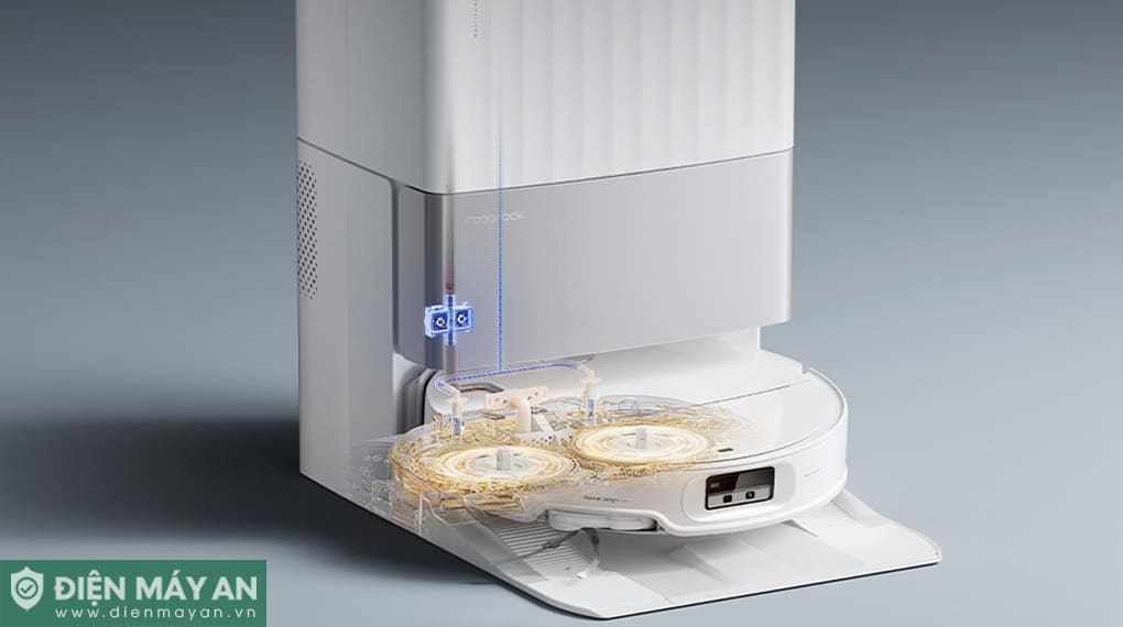 Robot hút bụi lau nhà Roborock Q Revo EdgeT - Trắng